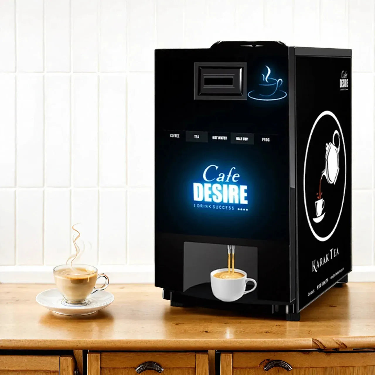 Double Option LED Vending Machine