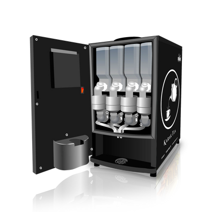 LED 4 Beverage Vending Machine (Multi-Water-Inlet)