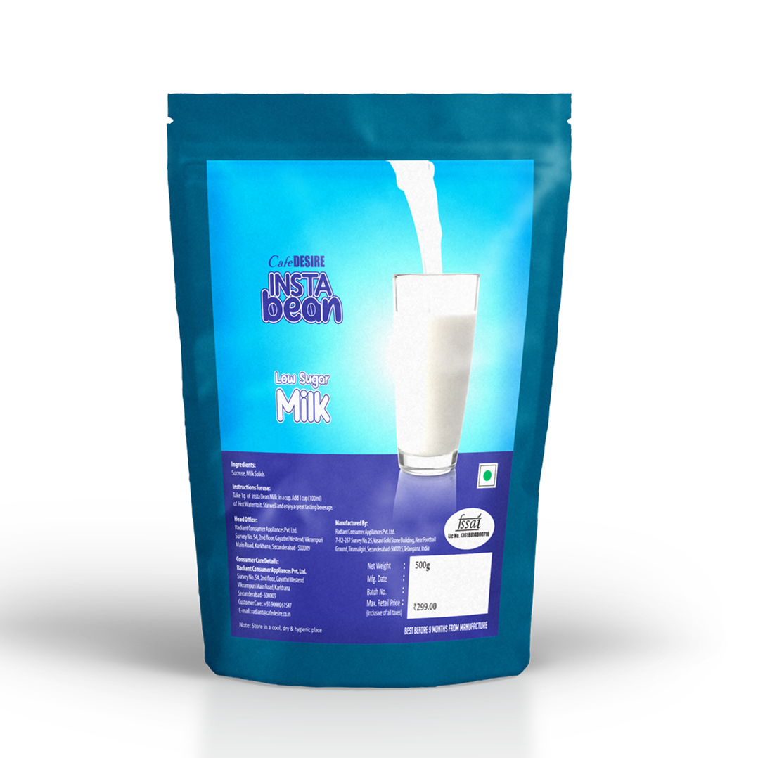 Insta Bean Low Sugar Milk - 500g