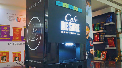 Pump LED - 2 LANE Tea & Coffee Vending Machine